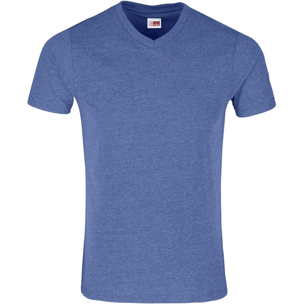 Mens Michigan Melange V-Neck T-Shirt 7