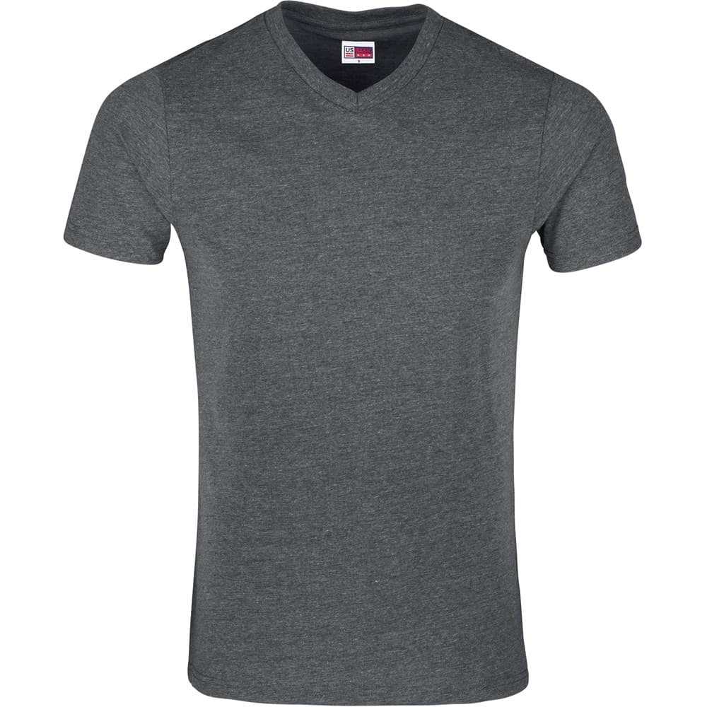 Mens Michigan Melange V-Neck T-Shirt 8