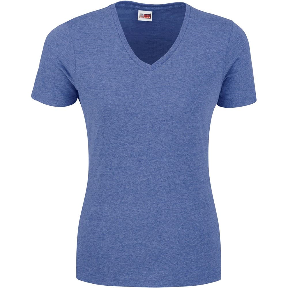 Ladies Michigan Melange V-Neck T-Shirt 5