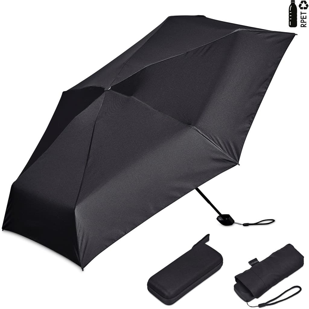 Serendipio Salem Recycled PET Compact Umbrella with EVA Pouch 5