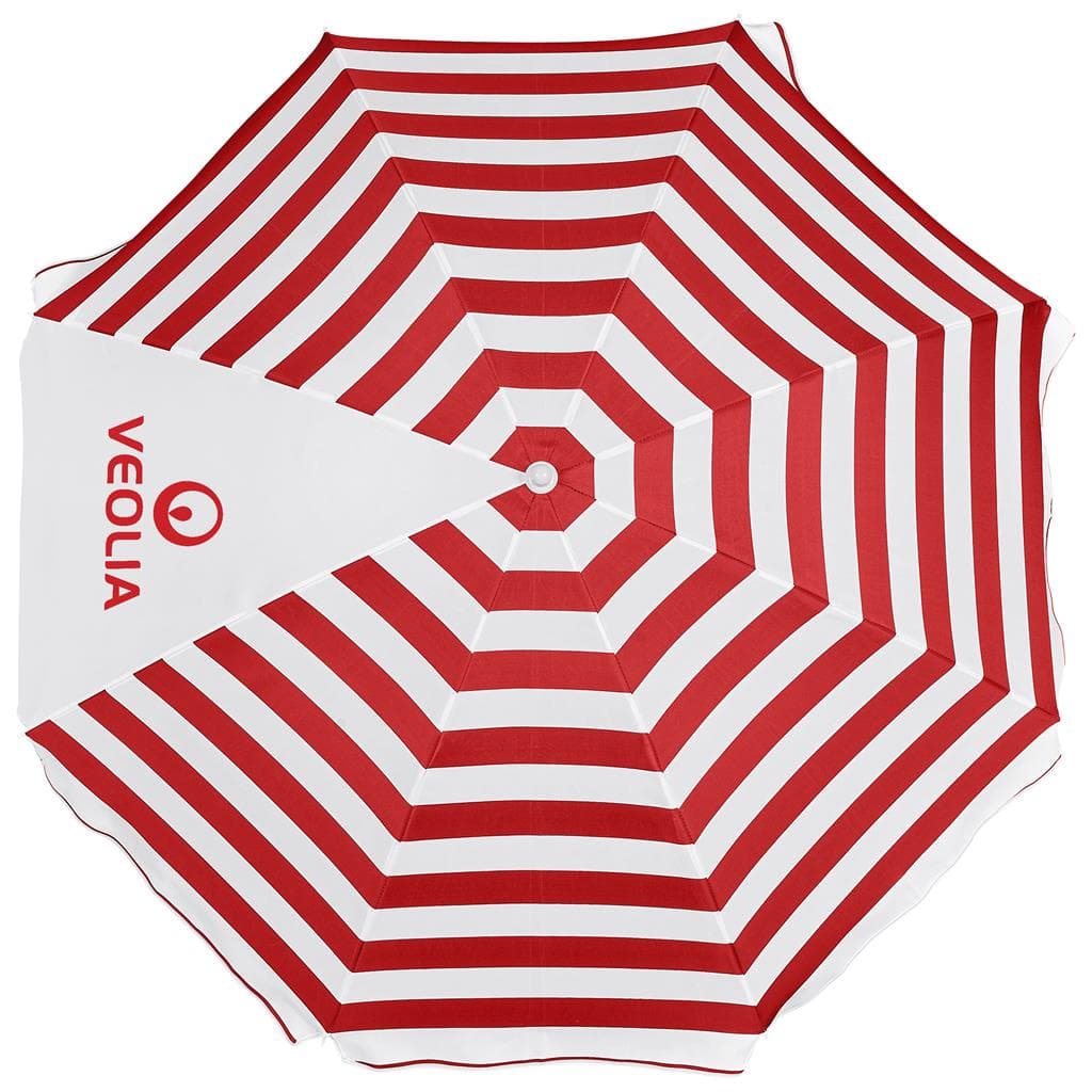 Serendipio Tanereef Stripe Beach Umbrella 24