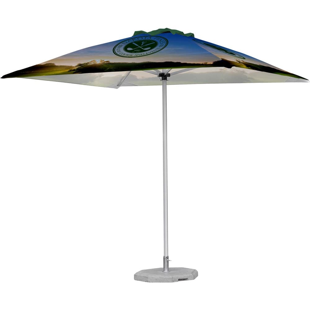 Fade Resistant Parasol Single Hexagonal Pole 3m x 3m 1