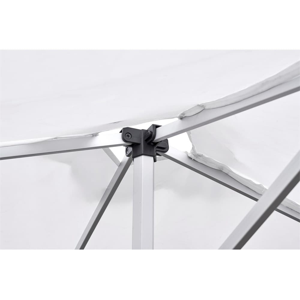 Fade Resistant Parasol Single Hexagonal Pole 2.2 x 2.2m 5