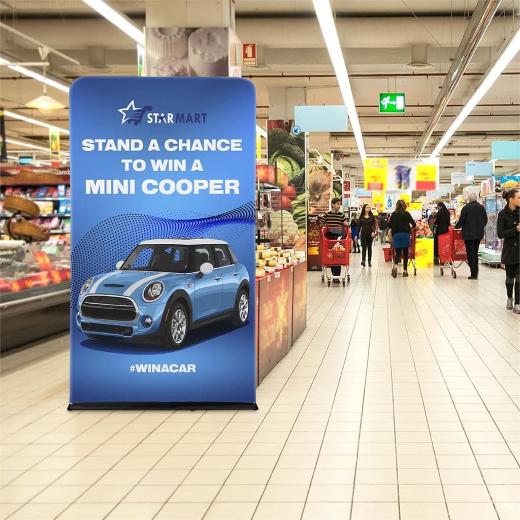 Double Sided Fabric Tube System 1.5m 4