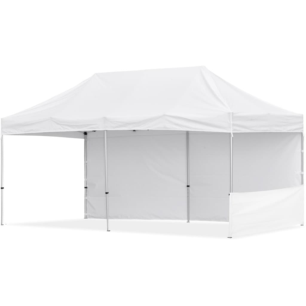 Coated Steel Sublimated Gazebo 6m x 3m - 1 Short Half-Wall Skin - 1 Long Full Wall Skin 3