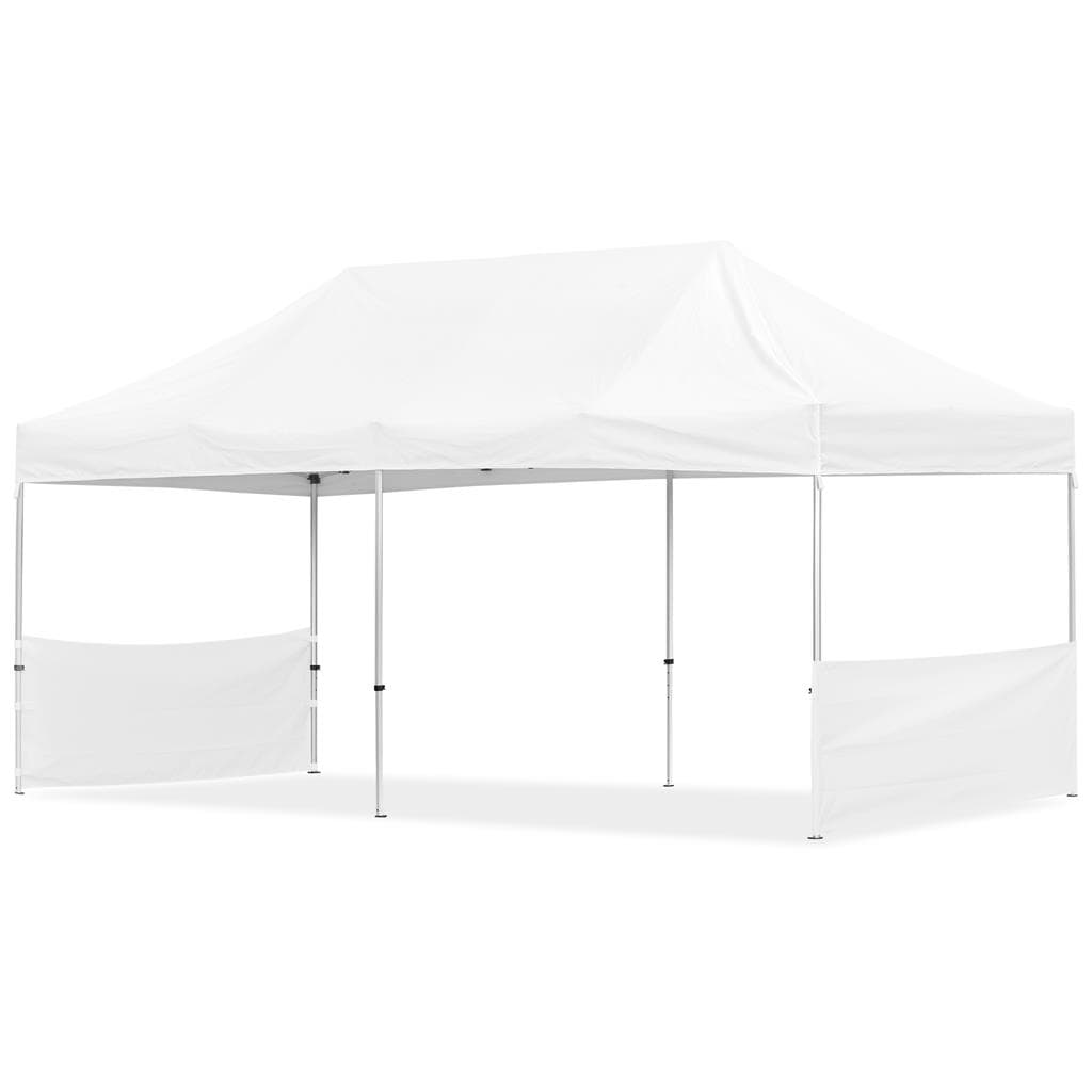 Coated Steel Sublimated Gazebo 6m x 3m - 2 Short Half-Wall Skins 4
