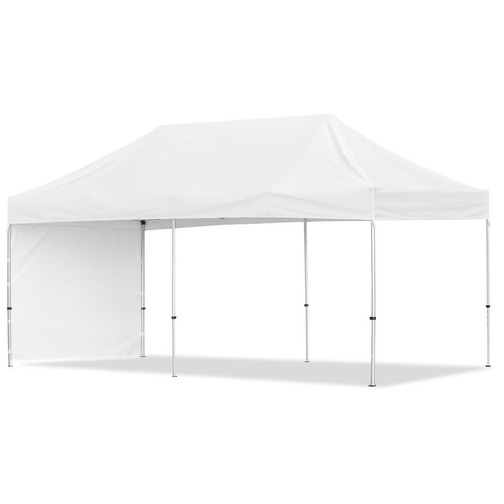 Coated Steel Sublimated Gazebo 6m x 3m -  1 Short Full-Wall Skin 6