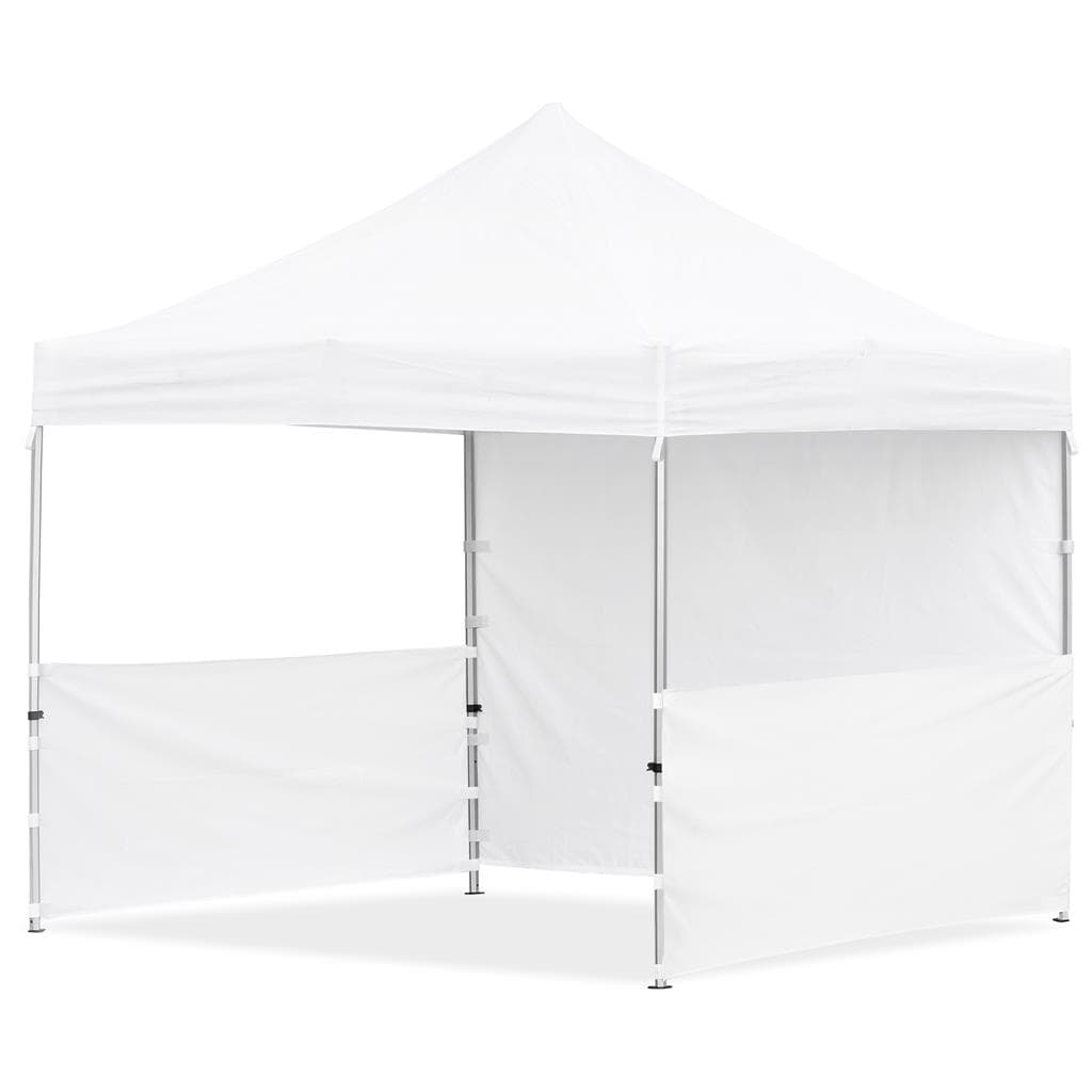 Coated Steel Sublimated Gazebo 3 x 3m - 2 Half-Wall Skins - 1 Full-Wall Skin 4