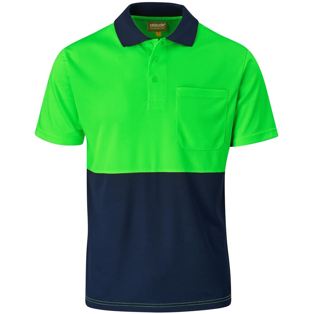 Inspector Two-Tone Hi-Viz Golf Shirt 6