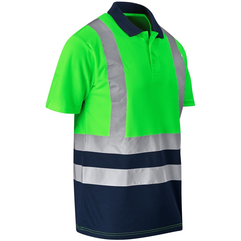 Surveyor Two-Tone Hi-Viz Reflective Golf Shirt 13
