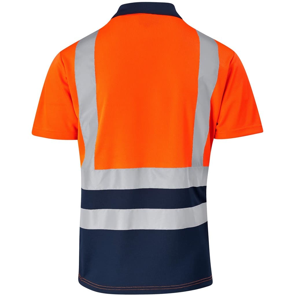 Surveyor Two-Tone Hi-Viz Reflective Golf Shirt 15