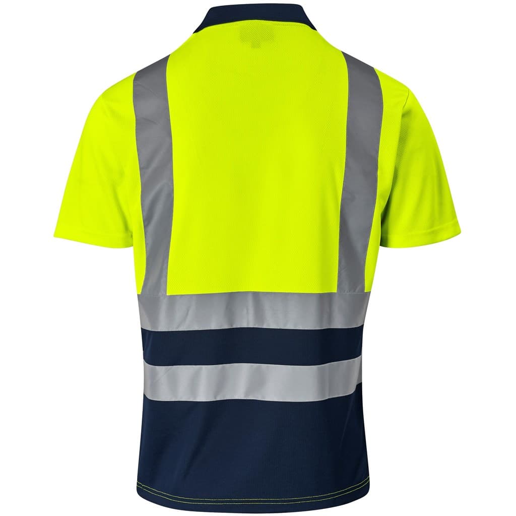 Surveyor Two-Tone Hi-Viz Reflective Golf Shirt 19