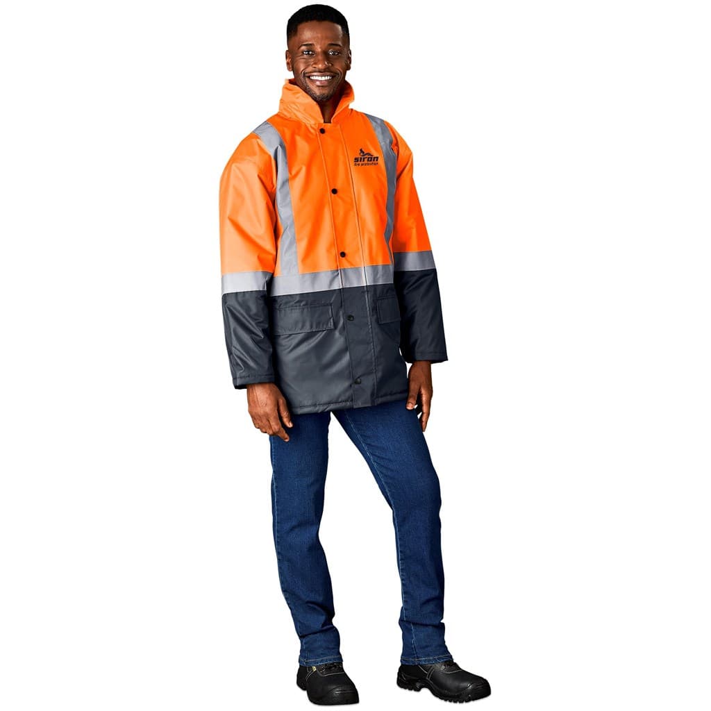 Hazard Padded Two-Tone Hi-Viz Reflective Jacket 2