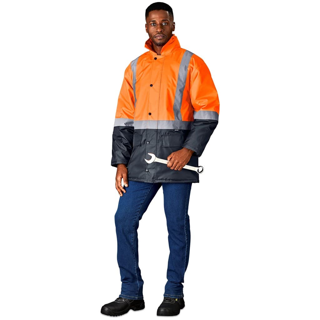 Hazard Padded Two-Tone Hi-Viz Reflective Jacket 22