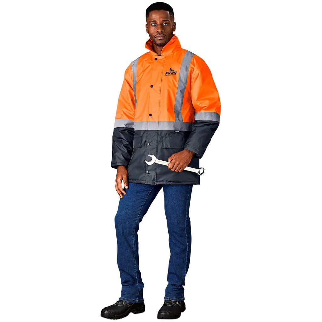 Hazard Padded Two-Tone Hi-Viz Reflective Jacket 6