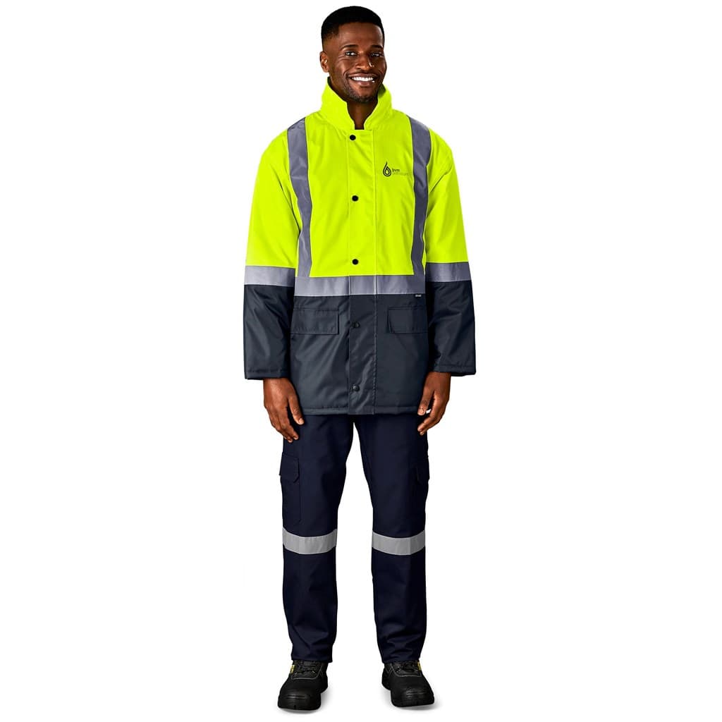 Hazard Padded Two-Tone Hi-Viz Reflective Jacket 5