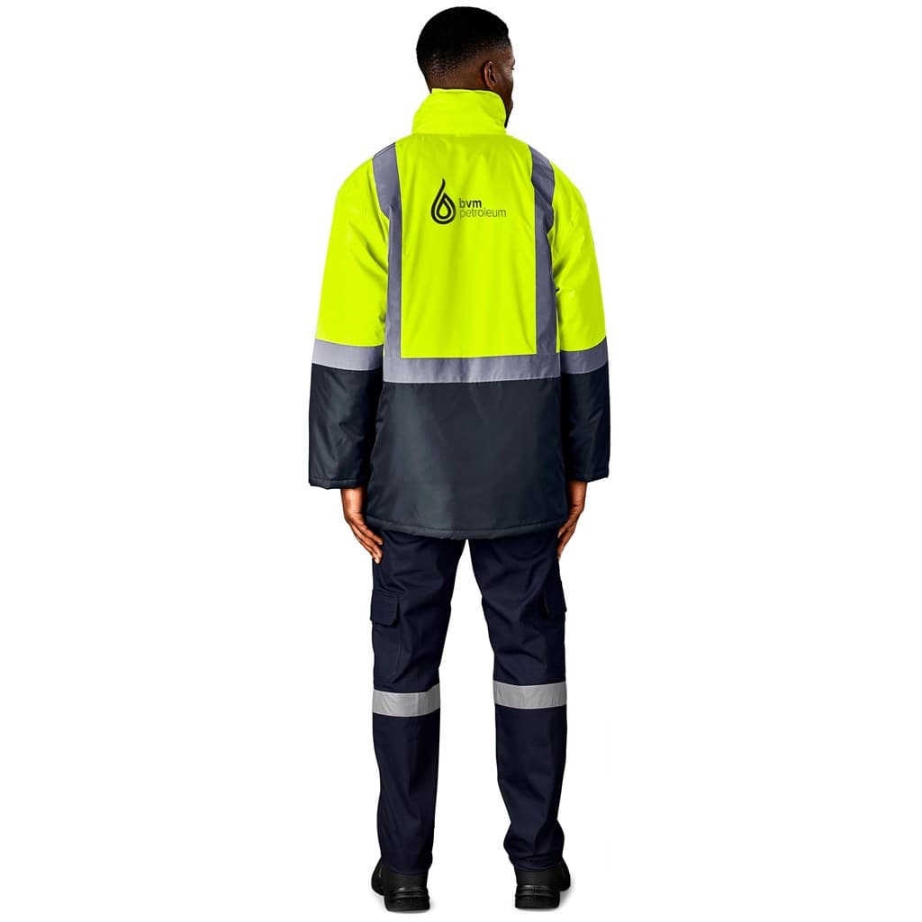 Hazard Padded Two-Tone Hi-Viz Reflective Jacket 15