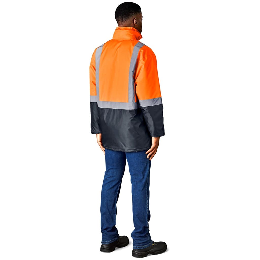 Hazard Padded Two-Tone Hi-Viz Reflective Jacket 21