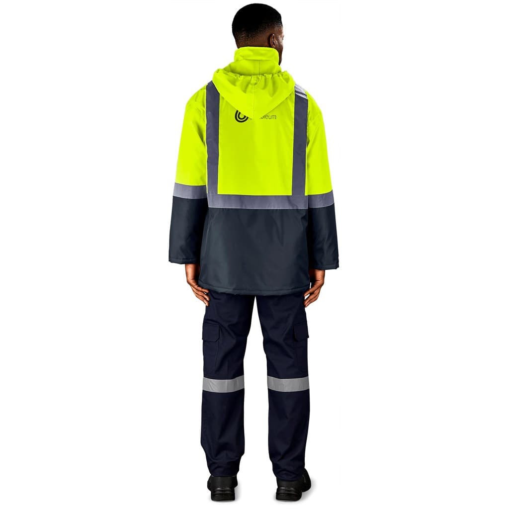 Hazard Padded Two-Tone Hi-Viz Reflective Jacket 3