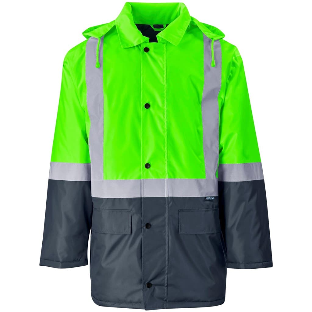 Hazard Padded Two-Tone Hi-Viz Reflective Jacket 24