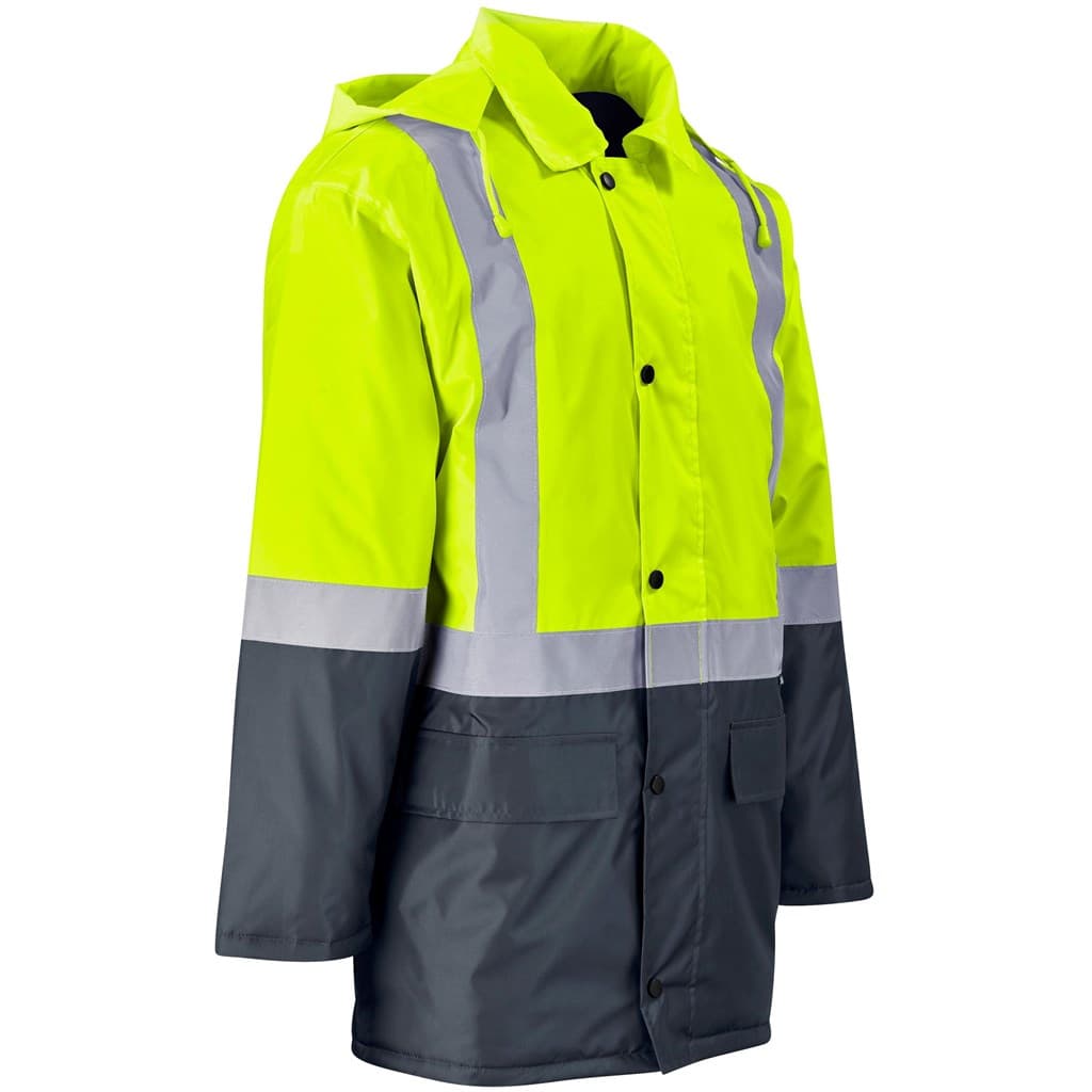 Hazard Padded Two-Tone Hi-Viz Reflective Jacket 33