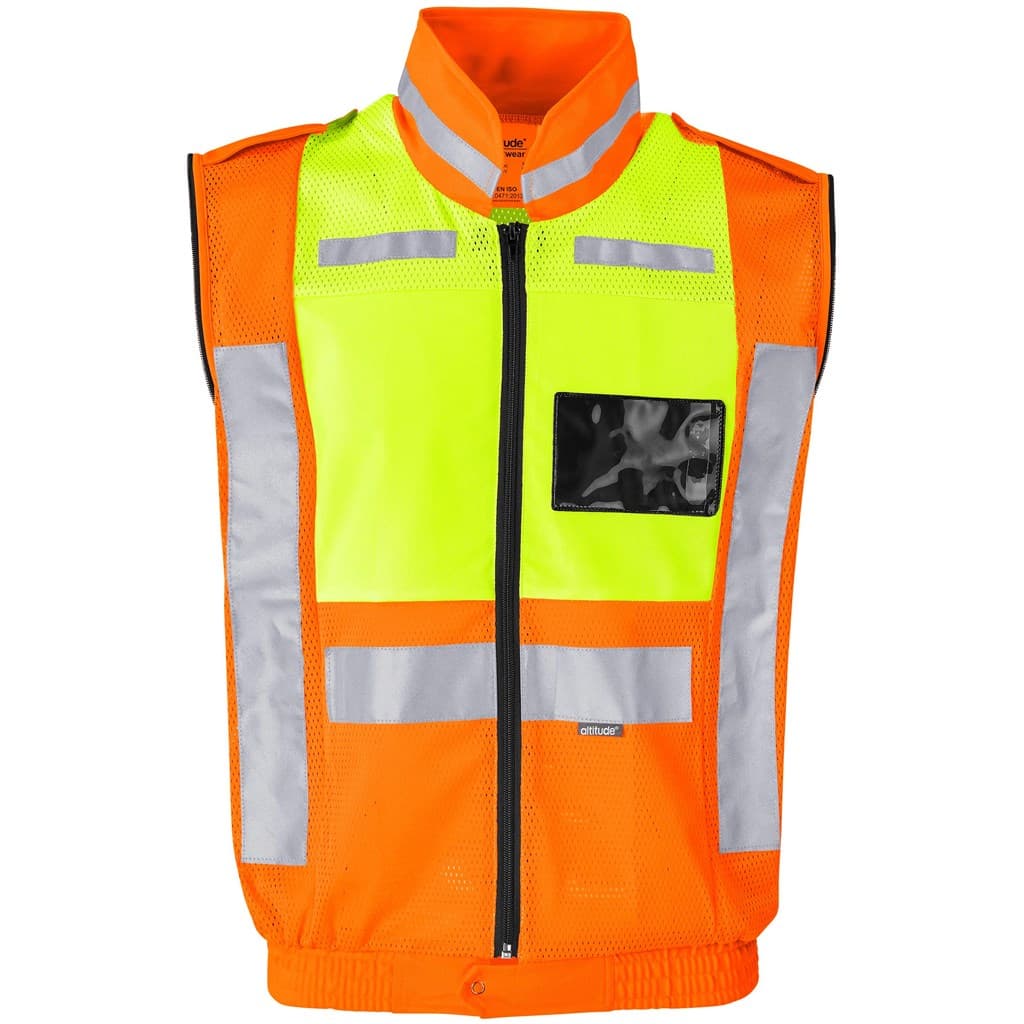 Metro Two-Tone Hi-Viz Reflective Zip-Off Jacket 21