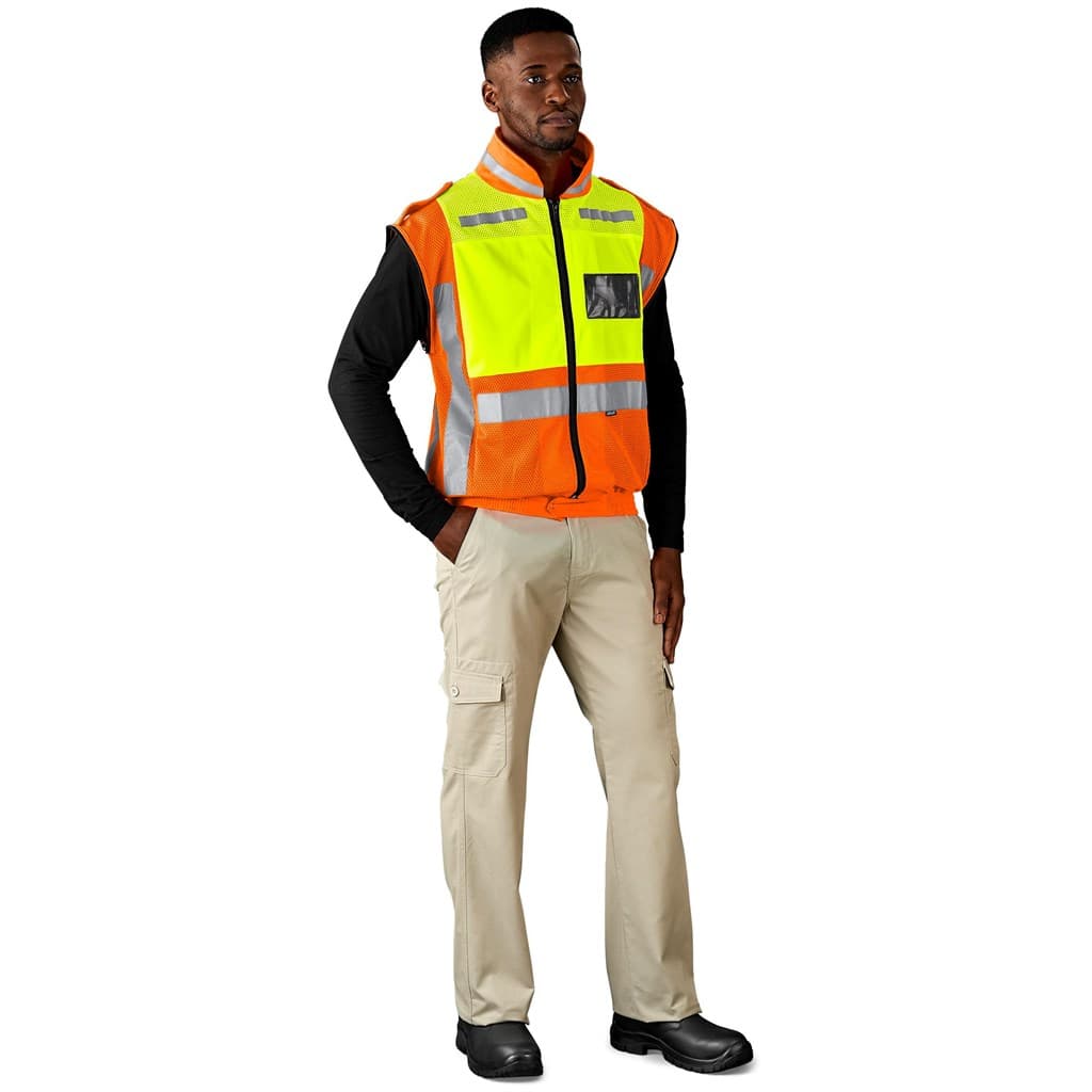 Metro Two-Tone Hi-Viz Reflective Zip-Off Jacket 3