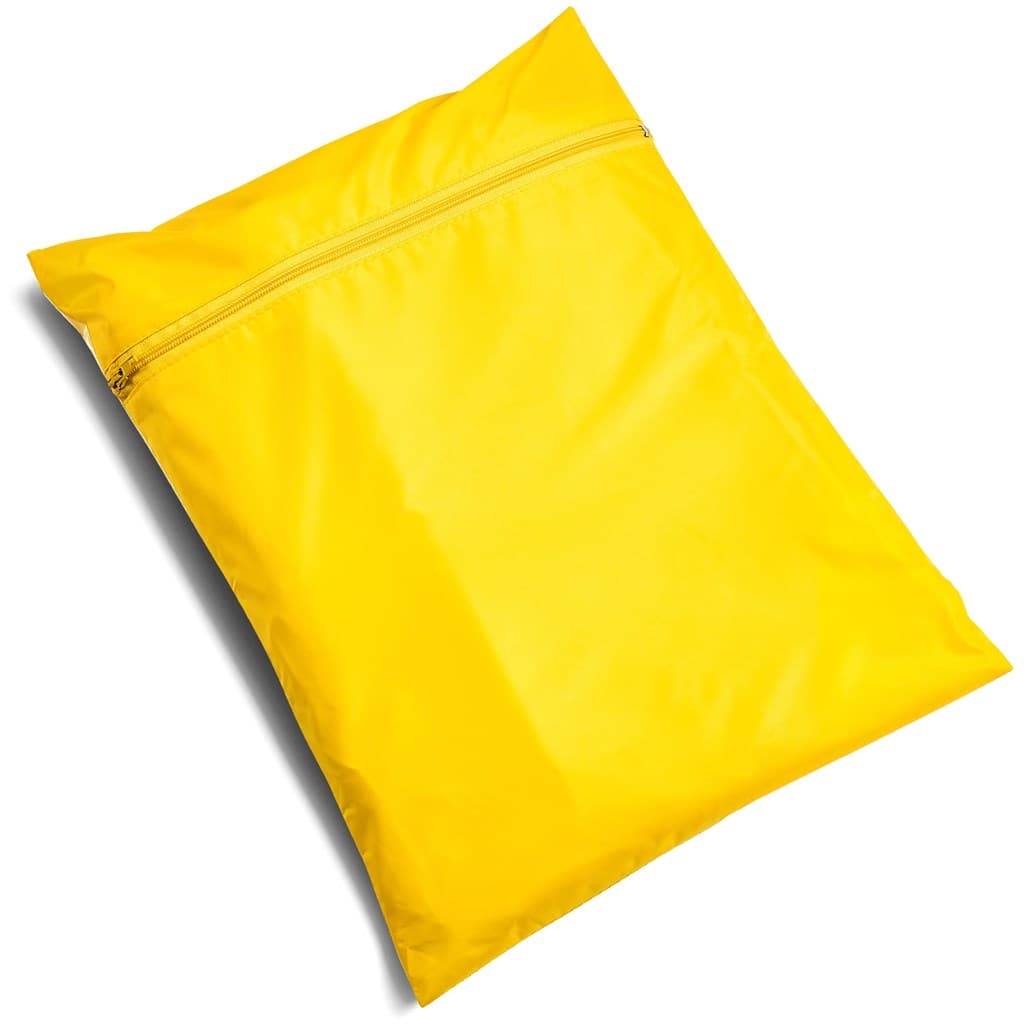 Thunder Rubberised Polyester/Pvc Raincoat - Yellow 4