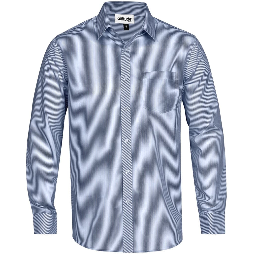 Mens Long Sleeve Birmingham Shirt - Light Blue 3