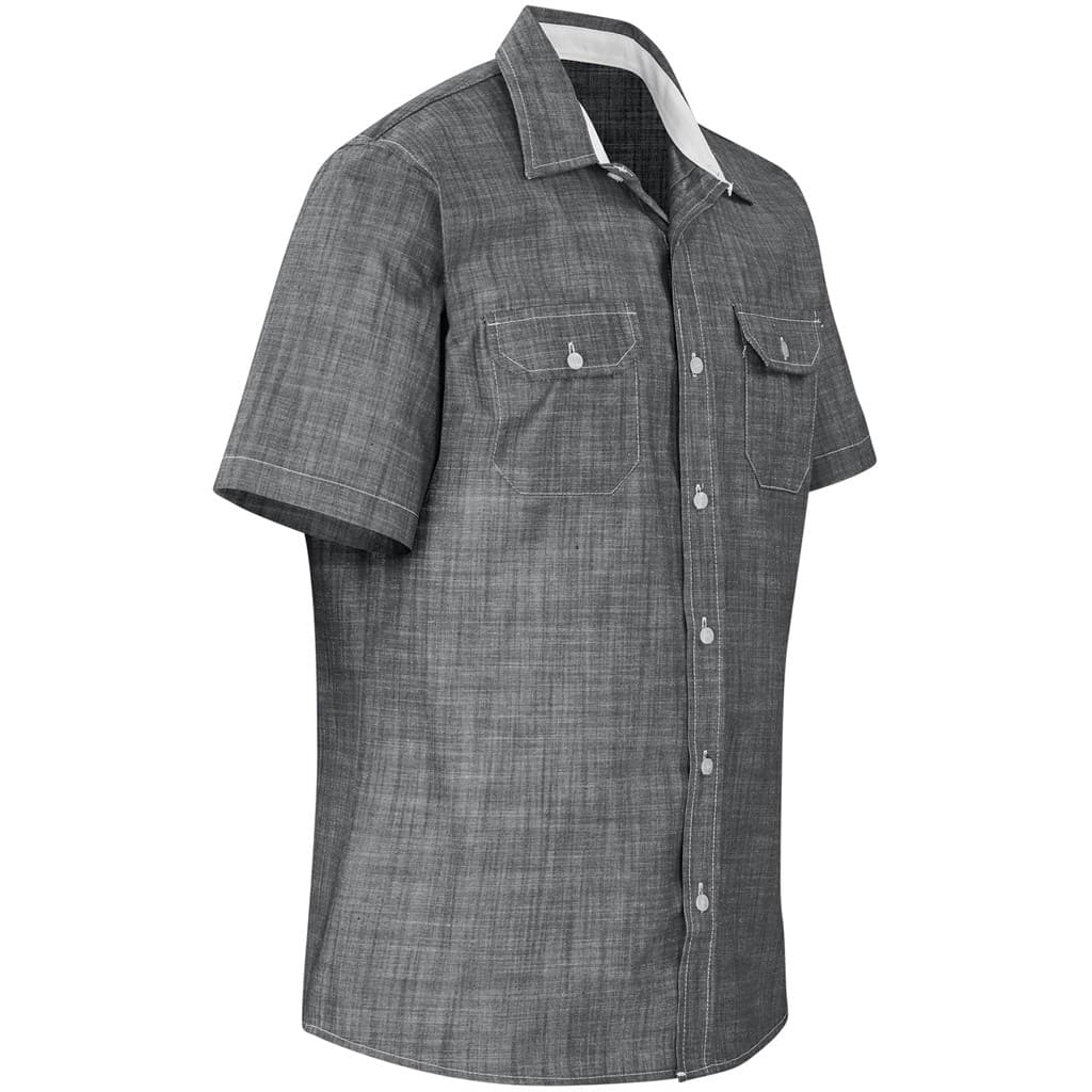 Mens Short Sleeve Windsor Shirt 2