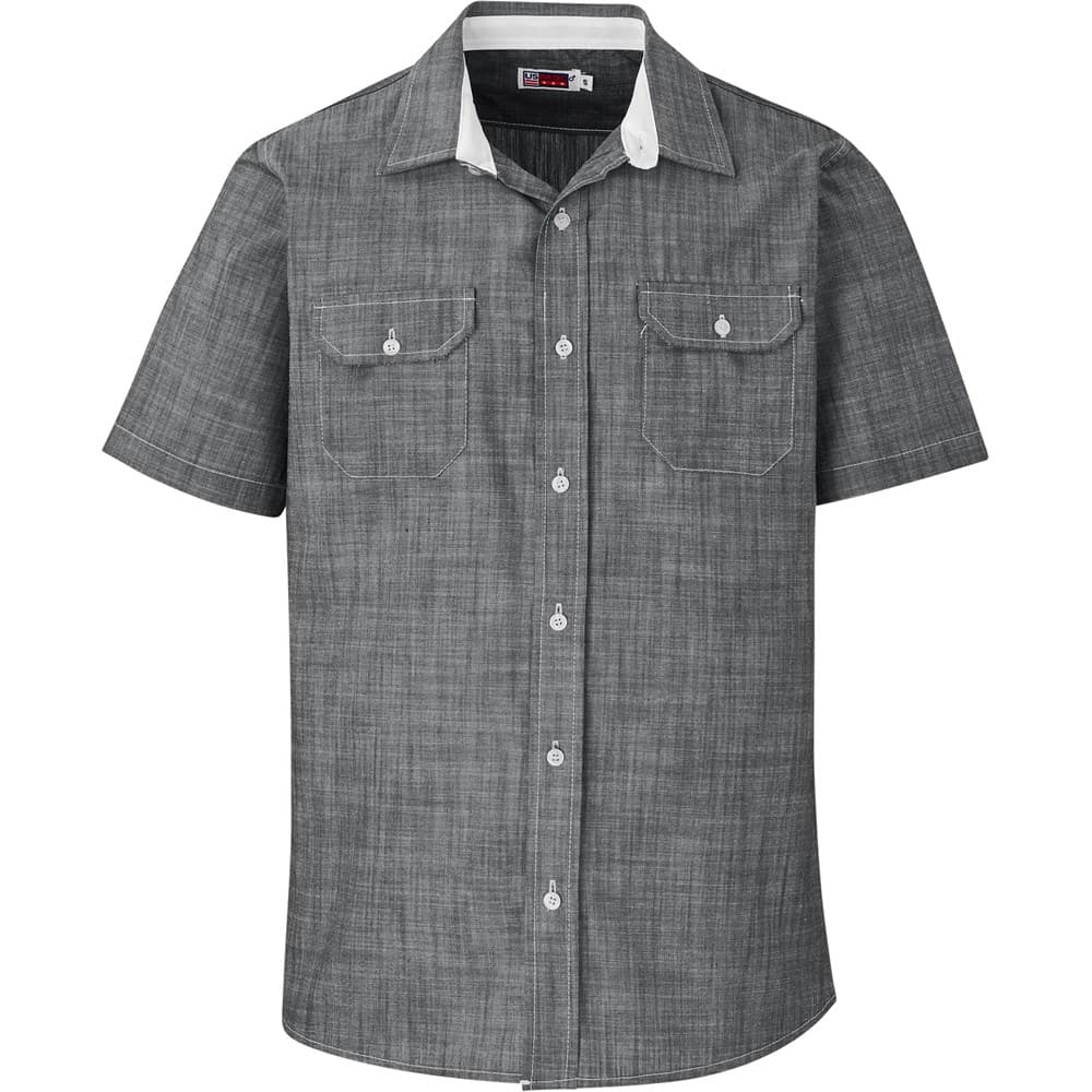 Mens Short Sleeve Windsor Shirt 1