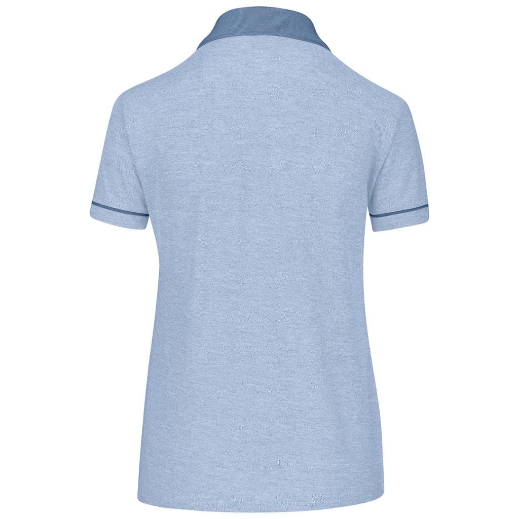 Ladies Verge Golf Shirt - Light Blue 3