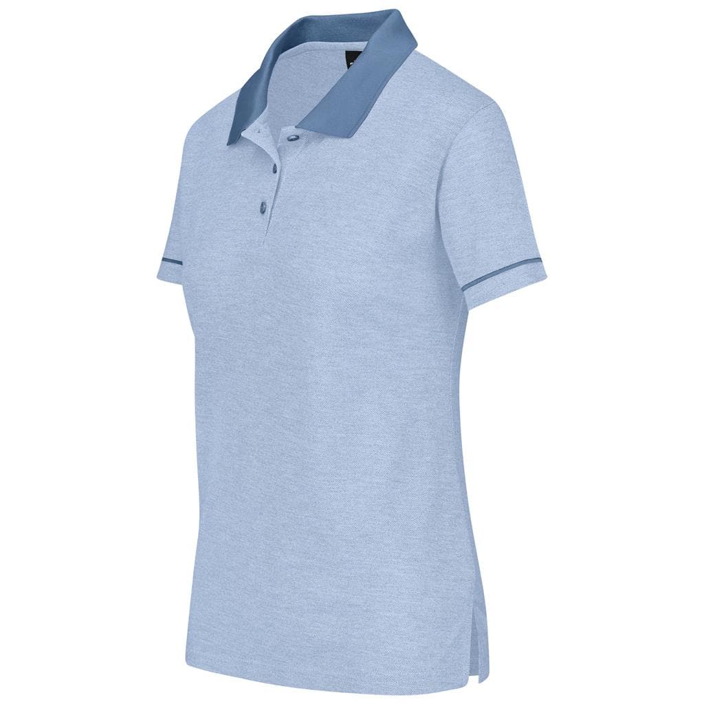 Ladies Verge Golf Shirt - Light Blue 2