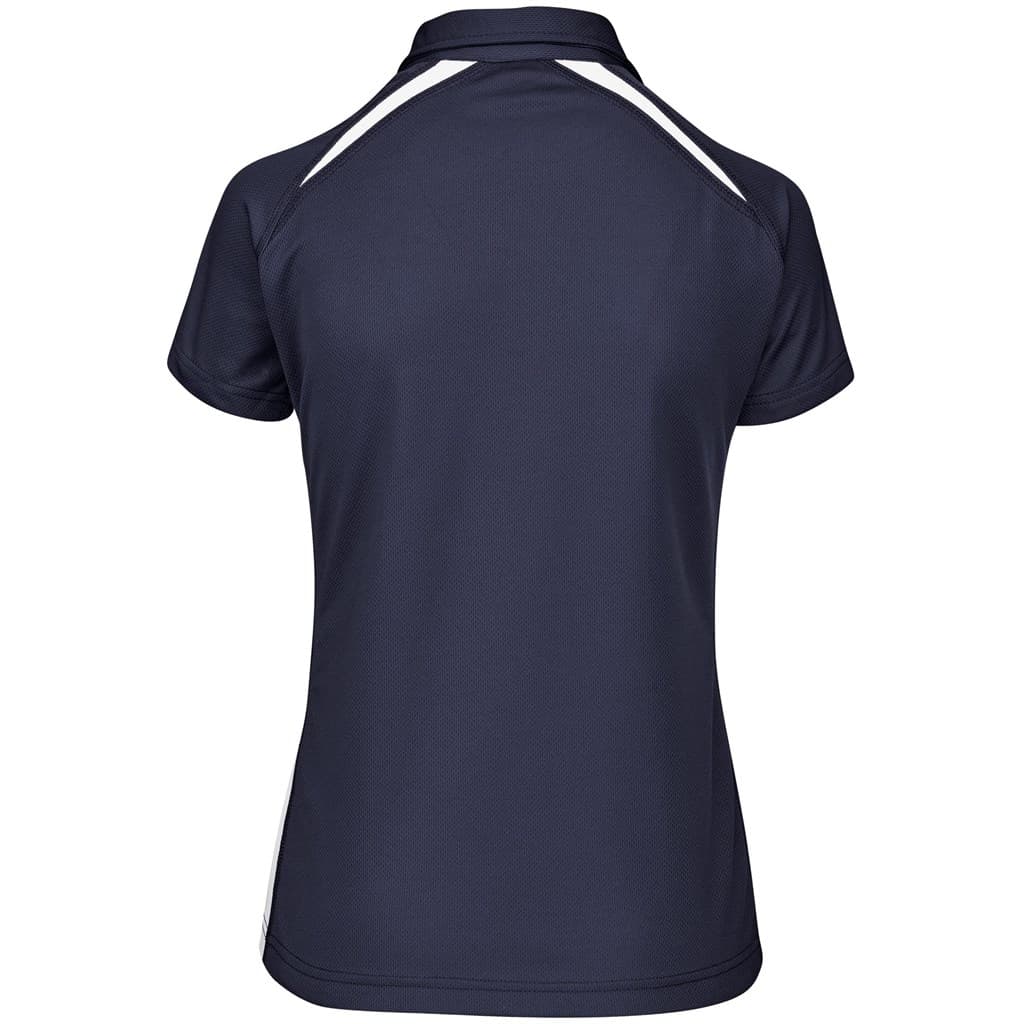 Ladies Splice Golf Shirt - Light Blue 6