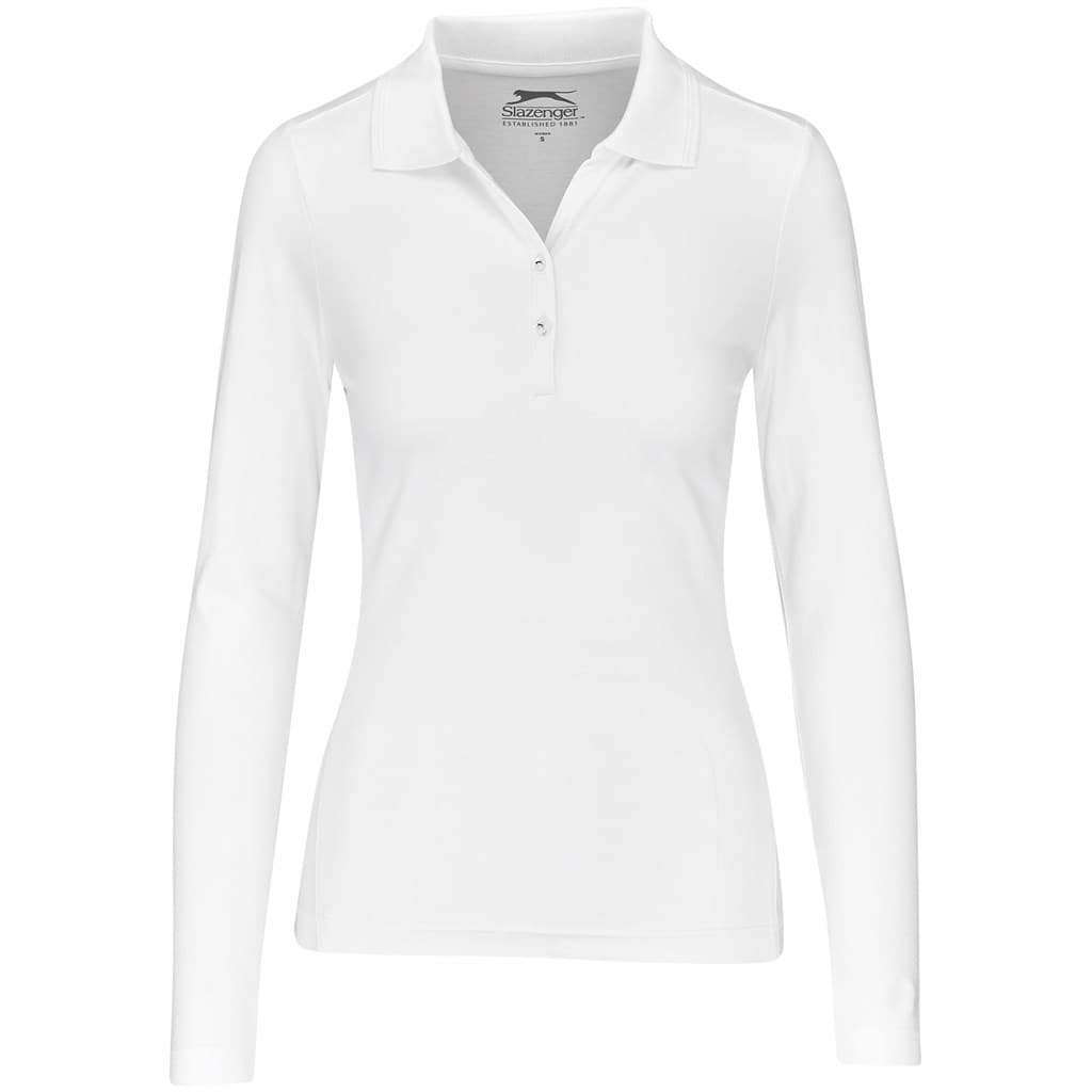 Ladies Long Sleeve Zenith Golf Shirt - Aqua 3