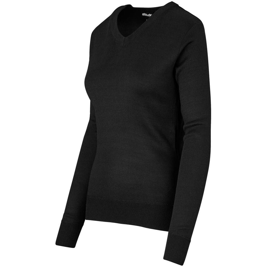 Ladies Long Sleeve Peru V-Neck Jersey 2