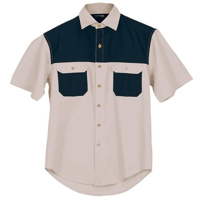 Two Tone Bush Shirt 2