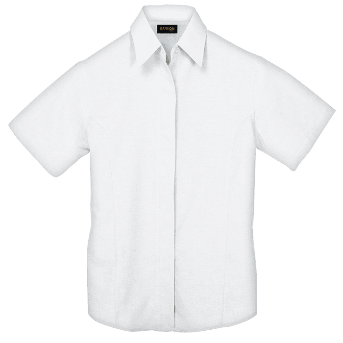 Oxford Blouse Short Sleeve Ladies 4