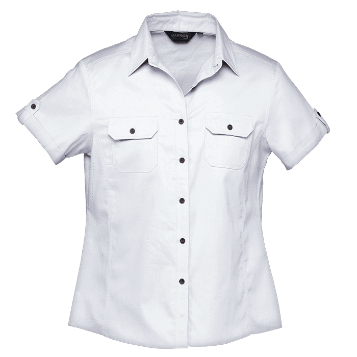 Plain Bush Shirt Ladies 6