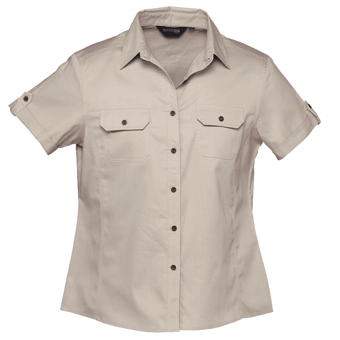 Plain Bush Shirt Ladies 3