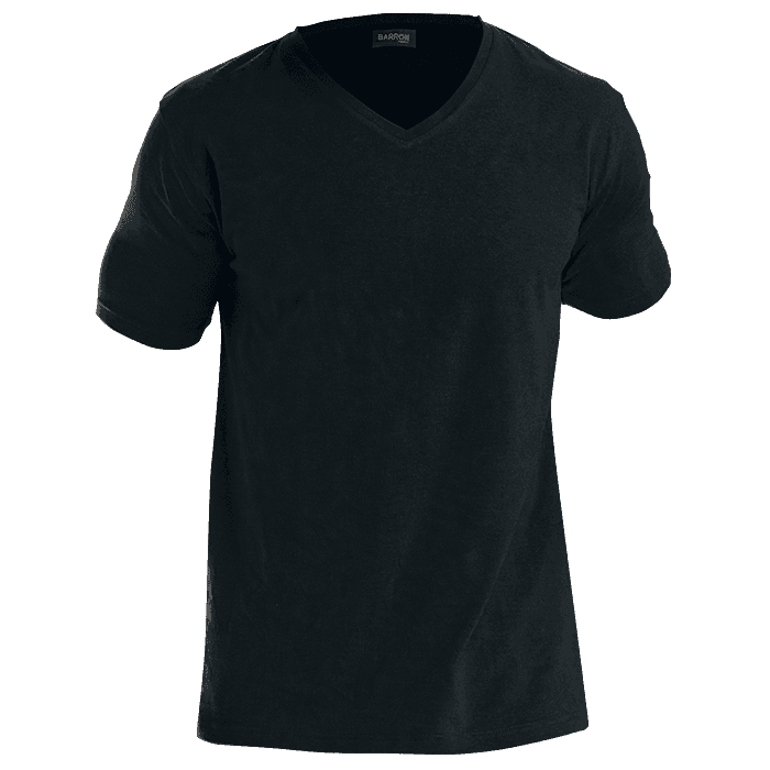 170g Slim Fit V-Neck T-Shirt Mens 5