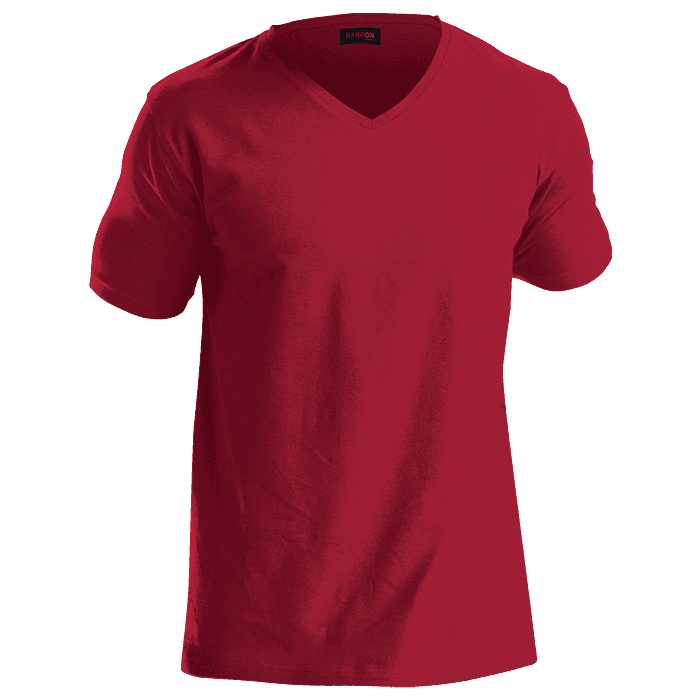 170g Slim Fit V-Neck T-Shirt Mens 4