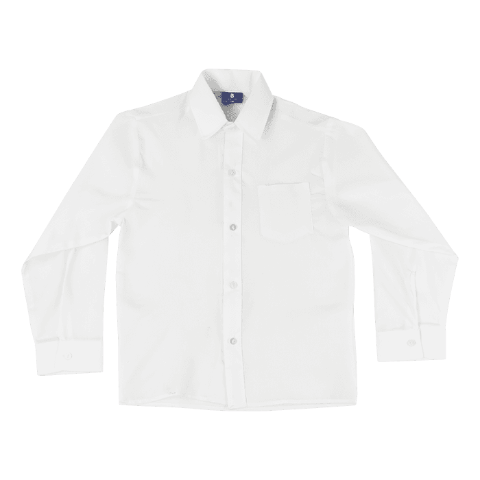 Unisex Long Sleeve School Shirt 1