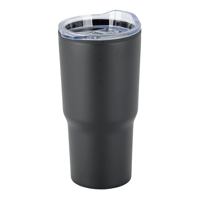 590ml Stainless Steel Mug With Clear Lid 2