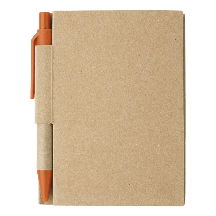 Mini Recycled Notebook and Pen 4