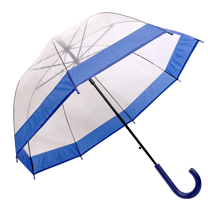 Dome Shaped Clear Umbrella 1
