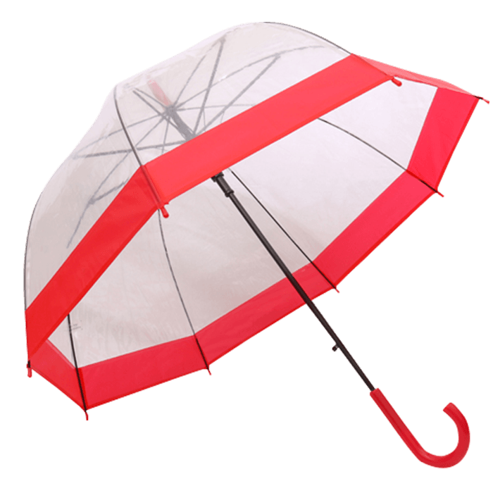Dome Shaped Clear Umbrella 3
