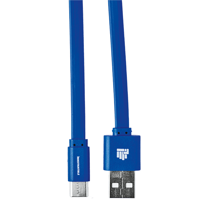 IND 1.2m Flat Type C Charger Cable 3
