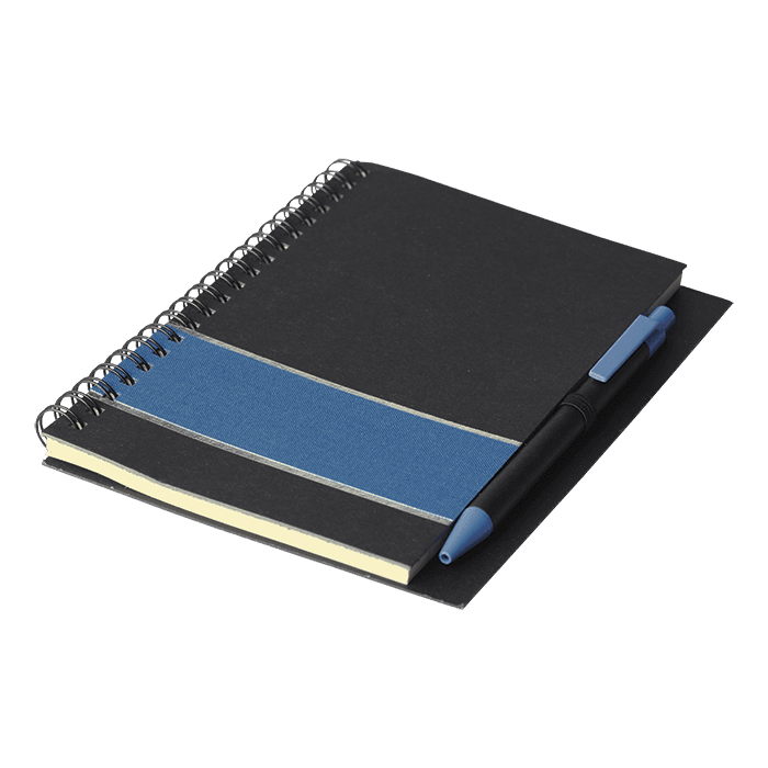 Coloured Stripe Notebook with Pen 2