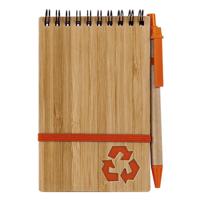 Bamboo Notebook With Pen 1